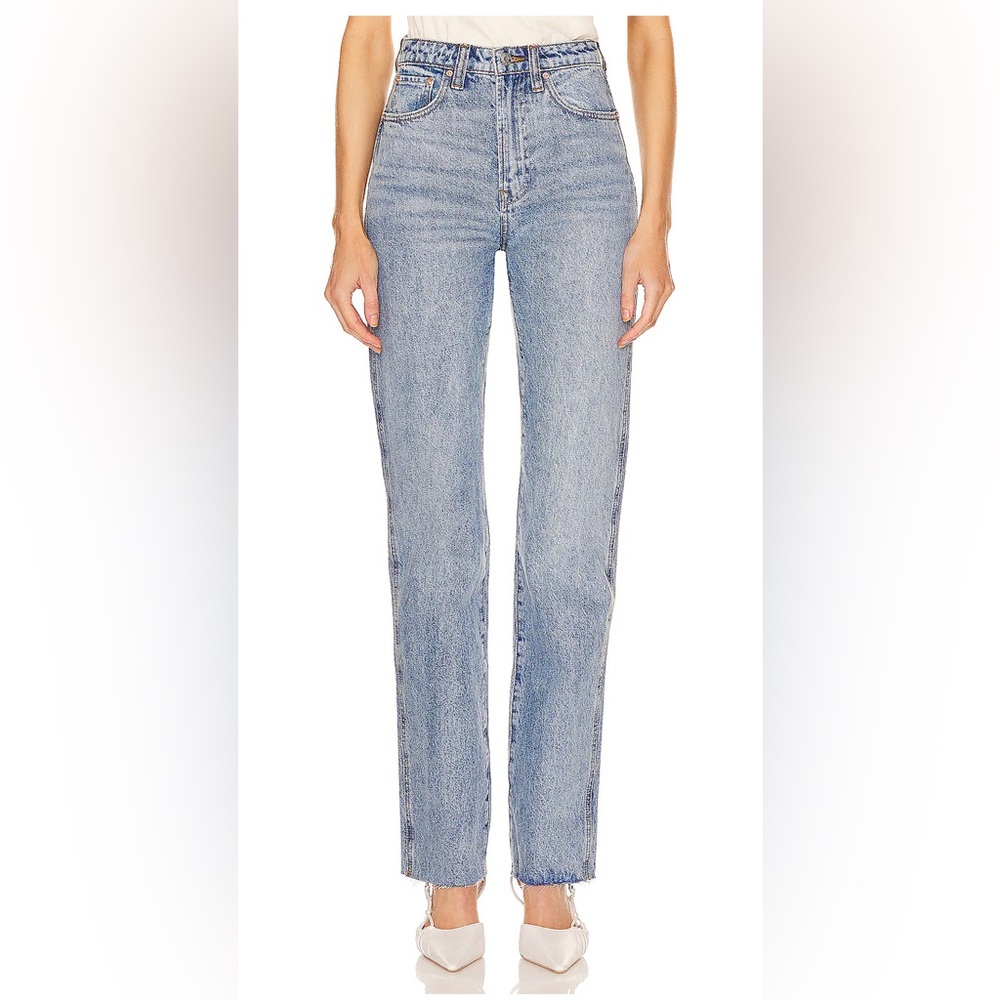 GRLFRND Sara Super High Rise Straight Brand New Never Worn
